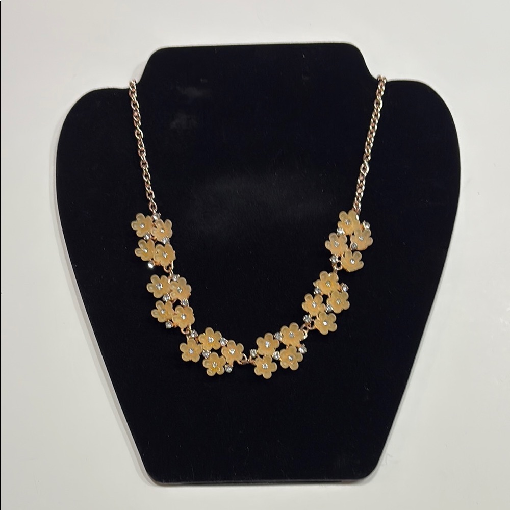NEW! Gold Floral Necklace - Women's Jewelry